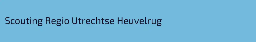 Scouting Regio Utrechtse Heuvelrug
